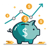 Financial Tracking Icon